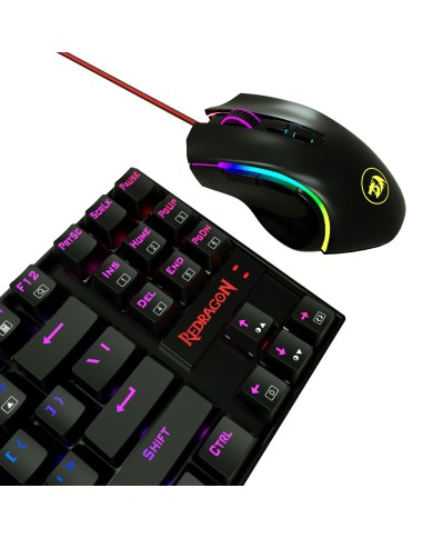 Teclado Mecánico Kumara K552 RGB + Mouse Griffin M607