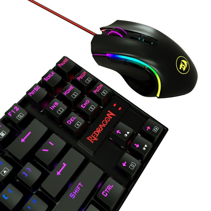 Teclado Mecánico Kumara K552 RGB + Mouse Griffin M607