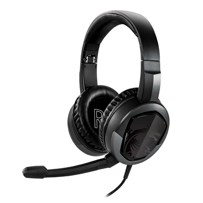 Audifonos Gamer MSI Inmerse Gh30 V2 Micrófono Extraible, 3.5mm, Negro