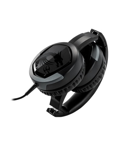 Audifonos Gamer MSI Inmerse Gh30 V2 Micrófono Extraible, 3.5mm, Negro