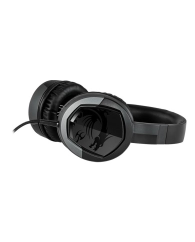 Audifonos Gamer MSI Inmerse Gh30 V2 Micrófono Extraible, 3.5mm, Negro