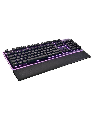Teclado mecánico híbrido Cougar Core RGB, USB, Negro, Español