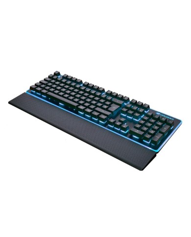 Teclado mecánico híbrido Cougar Core RGB, USB, Negro, Español