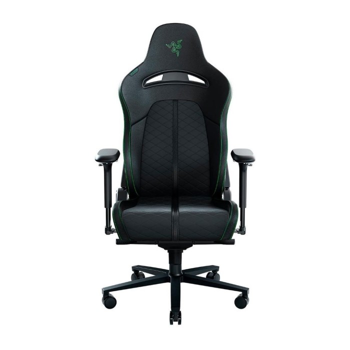 Silla Gamer Razer Enki Black/Green hasta 136 Kg con arco lumbar