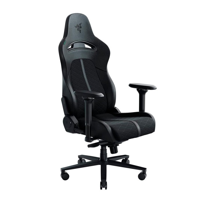 Silla Gamer Razer Enki Black hasta 136 Kg con arco lumbar