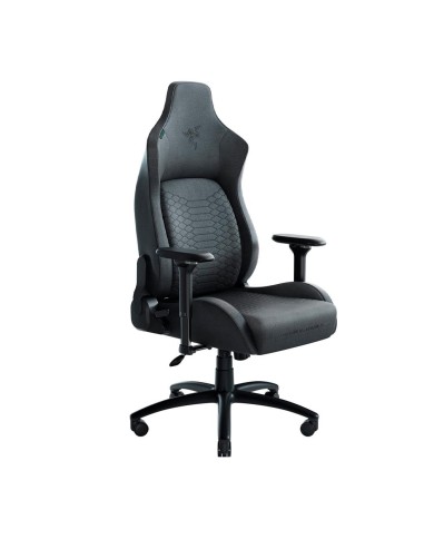 Silla Gamer Razer Iskur Dark Gray Fabric hasta 136 Kg con arco lumbar
