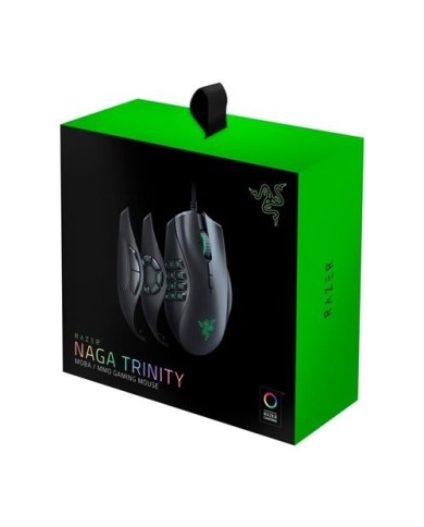 Mouse gamer Razer Naga Trinity RGB - 16.000 DPI (100RZ00036)