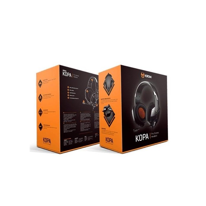 Audífonos gamer Krom Kopa - Nintendo Switch, PS4, PC/Mac (107KR00003)