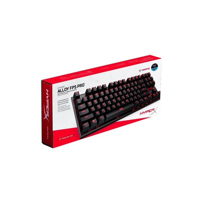Teclado Mecanico Gamer Hyperx Alloy FPS Pro Cherry MX Blue - Inglés (HX-KB4BL1-US/WW)