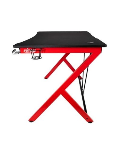 Escritorio gamer Nitro Concepts D12 Black Red 116x76cm (29NTTDK010)