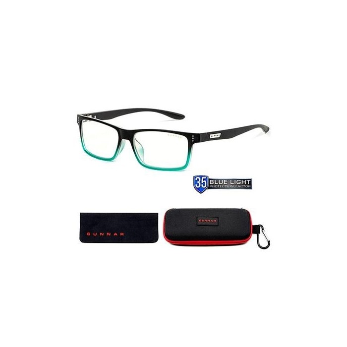 Lentes gamer Gunnar Cruz Onyx/Teal Bundle Bundle (CRU-08409-BUN)