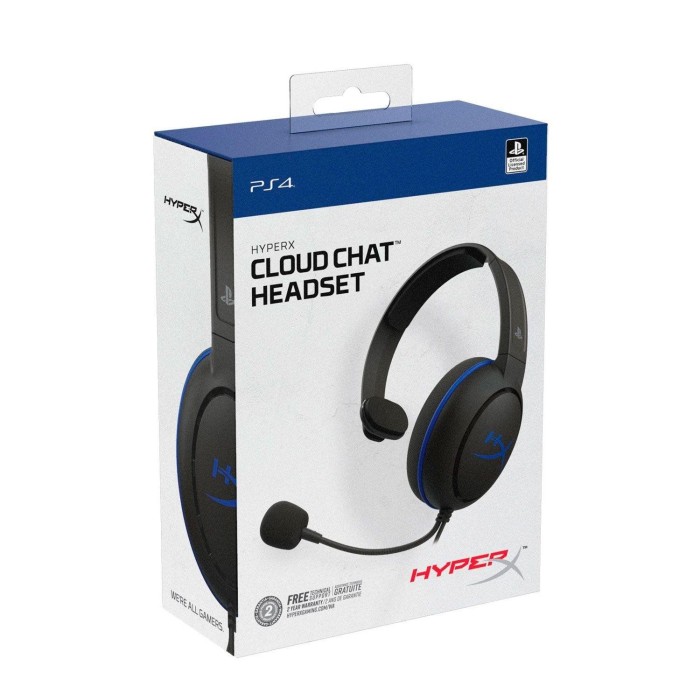 AUDIFONO GAMER HYPERX CLOUD CHAT PS4 (HX-HSCCHS-BK/AM)