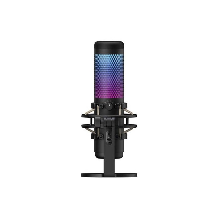 Micrófono Gamer Streaming HyperX QuadCast S RGB (HMIQ1S-XX-RG/G)