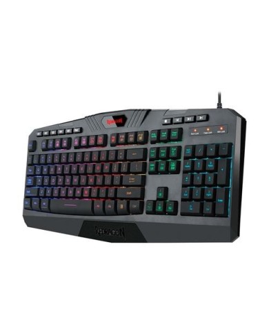 Teclado Gamer Redragon K503 Harpe RGB Membrana Español (K503A-RGB-SP)