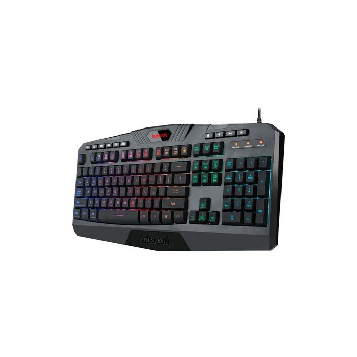 Teclado Gamer Redragon K503 Harpe RGB Membrana Español (K503A-RGB-SP)