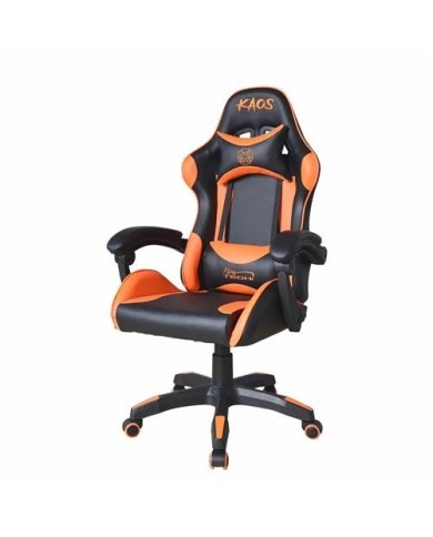 Silla gamer NjoyTech Kaos Naranjo (NJ-KS2410O)