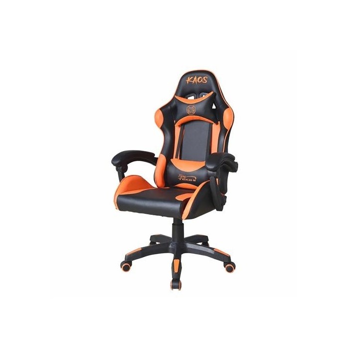 Silla gamer NjoyTech Kaos Naranjo (NJ-KS2410O)