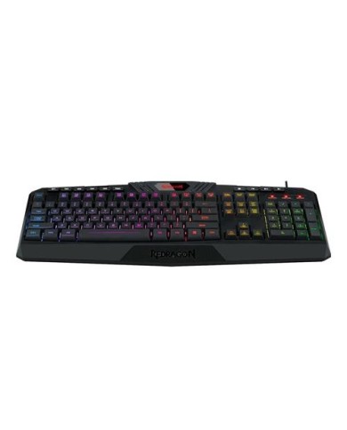 Teclado Gamer Redragon K503 Harpe RGB Membrana Español (K503A-RGB-SP)