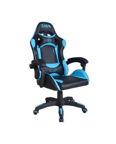 Silla gamer NjoyTech Kaos Celeste (NJ-KS2410A)