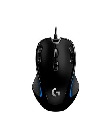 Mouse Gamer Logitech G300S Negro 2500 DPI 9 Botones programables (910-004344)