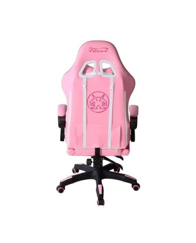 Silla gamer NjoyTech Kaos Rosada (NJ-KS2410P)