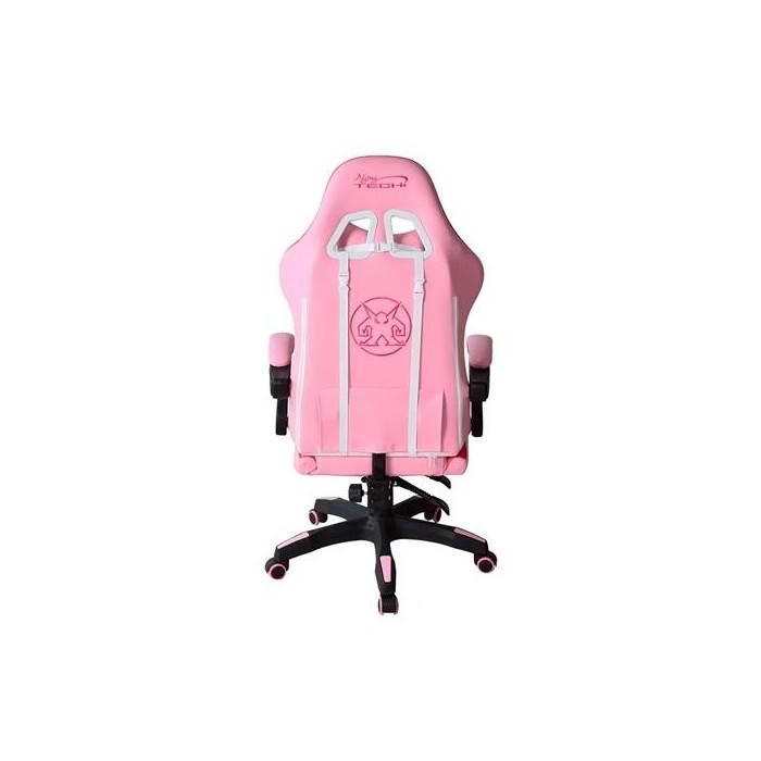 Silla gamer NjoyTech Kaos Rosada (NJ-KS2410P)