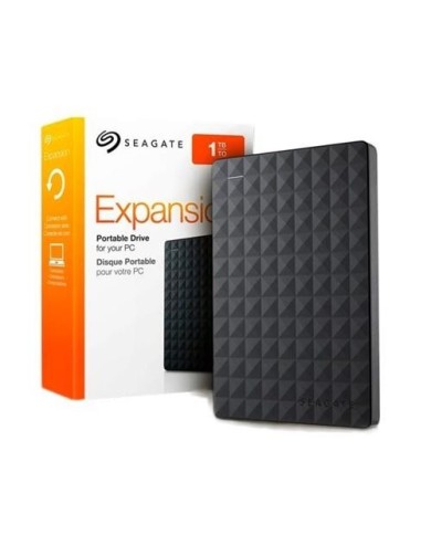 Disco duro externo Seagate 1TB 2.5" USB 3.0 portable (STEA1000400)