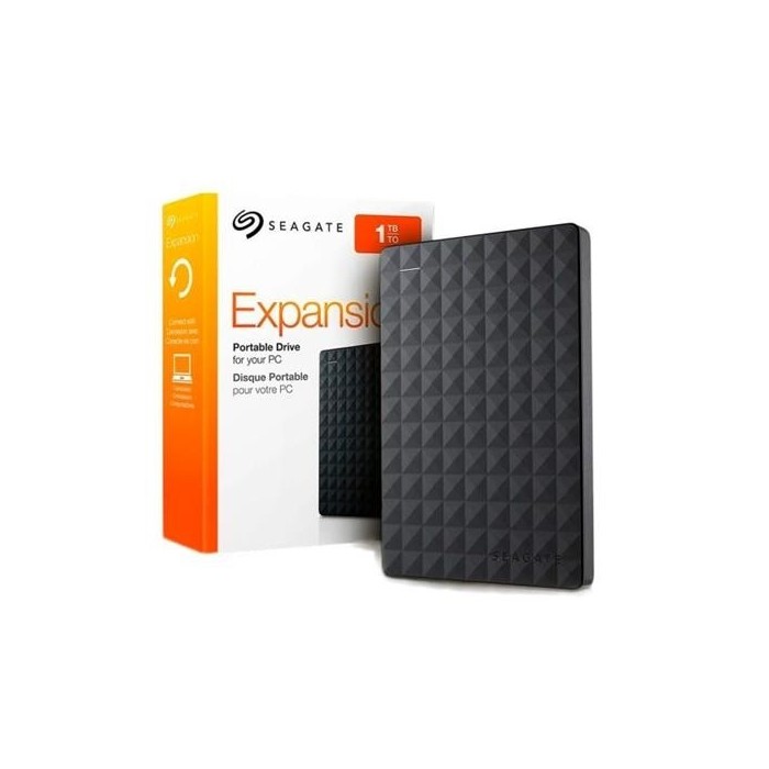 Disco duro externo Seagate 1TB 2.5" USB 3.0 portable (STEA1000400)