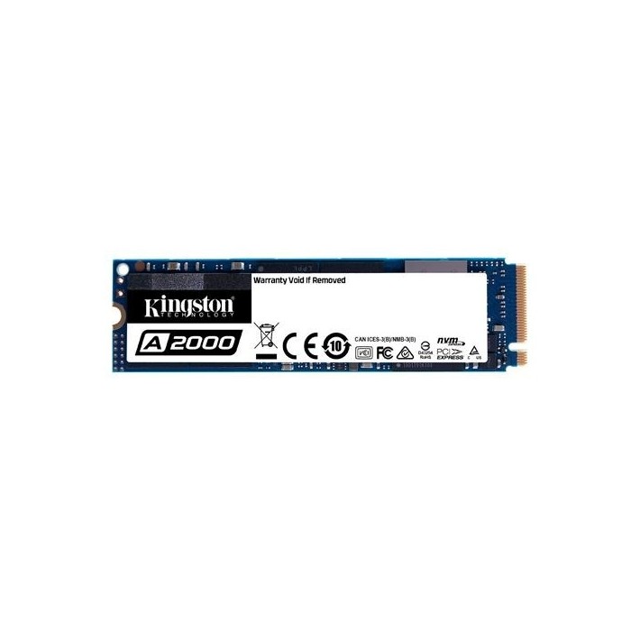 Unidad SSD 250GB Kingston A2000 M.2 2280 NVMe (SA2000M8/250G)