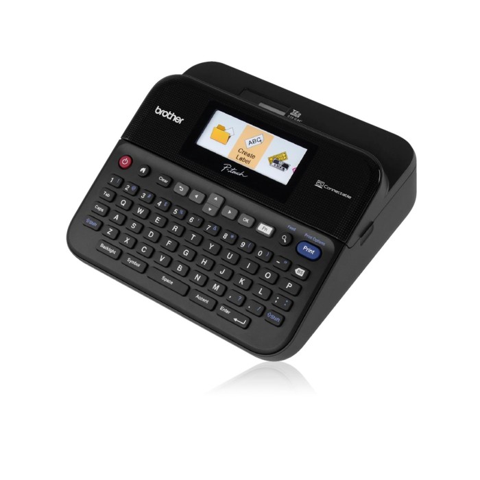 Rotuladora Brother PTD-600VP, 180 x 180 DPI, Hasta 30mm/seg (PTD-600VP)