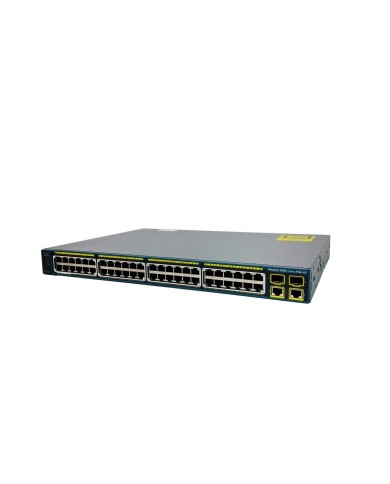 Switch CIS WS-C2960+48PST-L Catalyst 2960 Plus 48 10/100 PoE + 2 10 (WS-C2960+48PST-L)