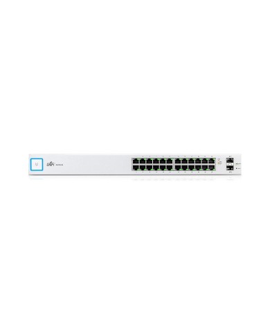 Switch Ubiquiti US-24 UniFi   24xGigE L2   Sin PoE  (US-24)