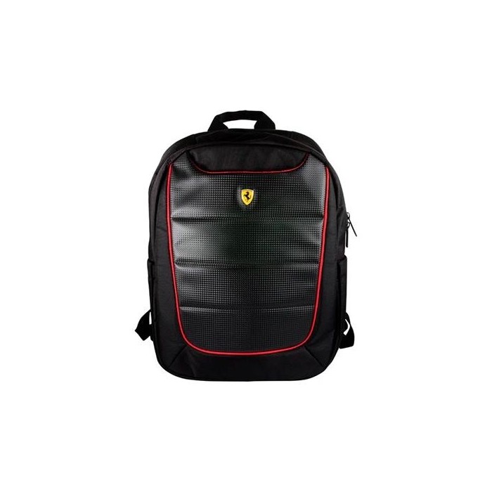 Mochila Ferrari 15" Black and Red Piping para notebook (28BFE81175)