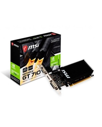 Tarjeta de Video MSI GeForce GT 710 1GB DDR3 (GT7101GD3HLP)