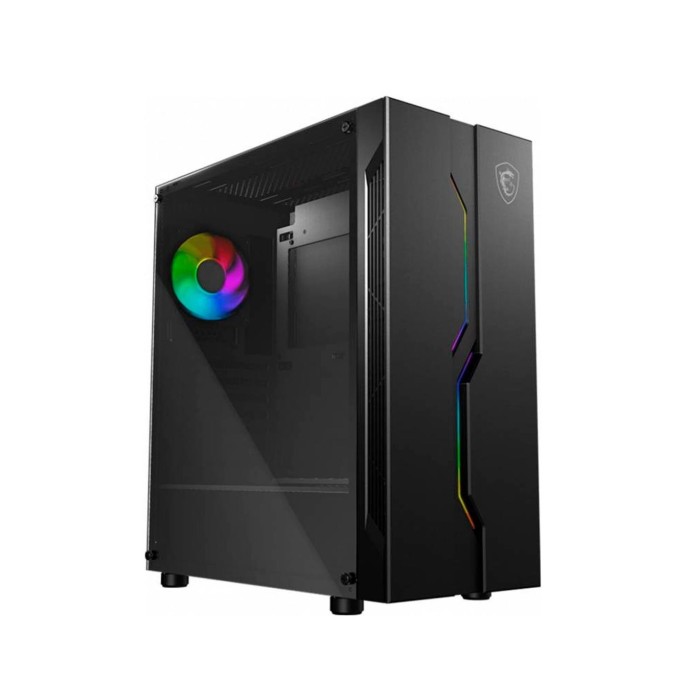 Gabinete gamer MSI MAG VAMPIRIC 010 - Vidrio templado ATX (MAGVAMPIRIC010)