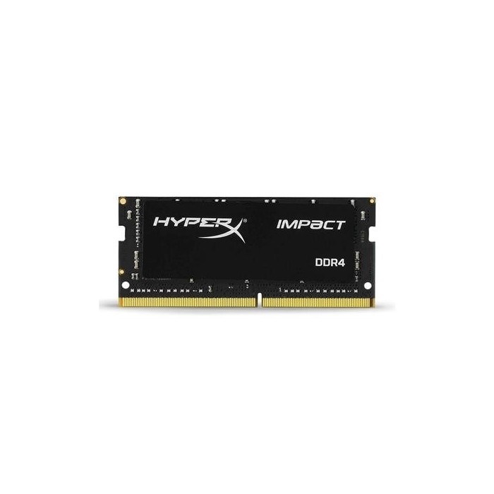 Memoria Ram DDR4 8GB 3200MHz HyperX Impact SO-DIMM, CL20, 1.2V, Negro (HX432S20IB2/8)