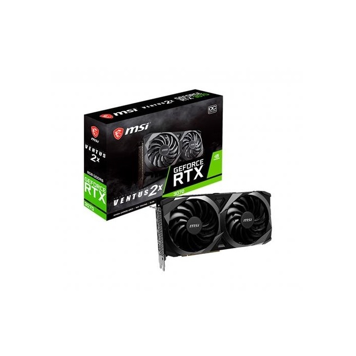 Tarjeta De Video MSI GeForce RTX 3070 VENTUS 2X OC 8GB GDDR6, 256-Bit (GEFORCERTX3070)
