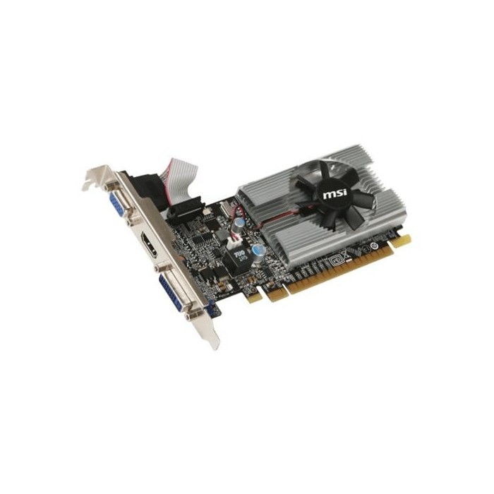 Tarjeta de Video MSI GeForce N210-MD1G/D3 1GB DDR3 (N210-MD1G/D3)