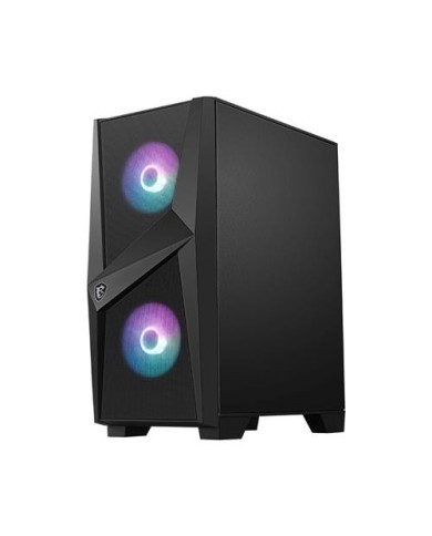 Gabinete  MSI MAG FORGE 100R - Vidrio Templado - ATX / Micro ATX / Mini-ITX (MAGFORCE100R)
