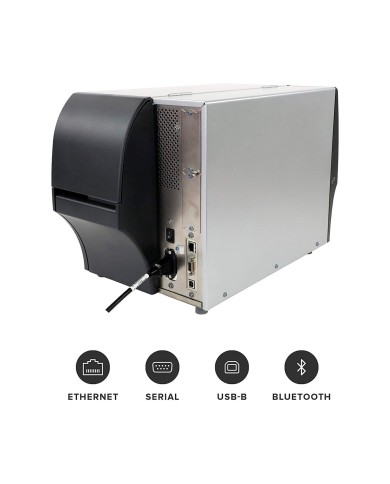 IMPRESORA DE ETIQUETAS ZEBRA PRINTER ZT411, 203 DPI,US CORD,SERIAL,USB (ZT41142-T010000Z)