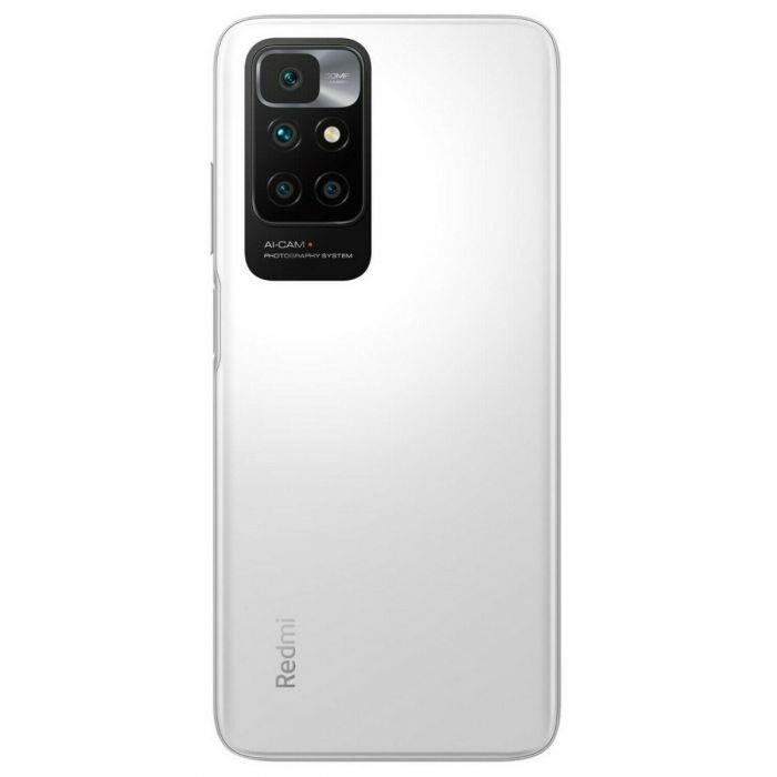 Smartphone Xiaomi Redmi 10 US de 6.5“ (OctaCore, 4GB RAM, 128GB Internos, Pebble White)
