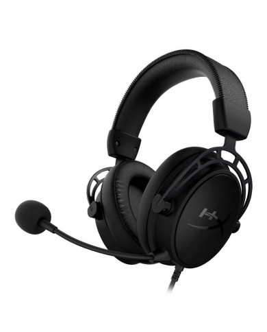 Audífonos gamer HyperX Cloud Alpha S Negro 7.1 Surround - PC y PS4 (HX-HSCAS-BK/WW)