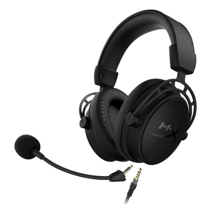 Audífonos gamer HyperX Cloud Alpha S Negro 7.1 Surround - PC y PS4 (HX-HSCAS-BK/WW)
