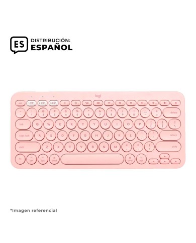 Teclado inalámbrico Bluetooth Logitech K380 Rosado