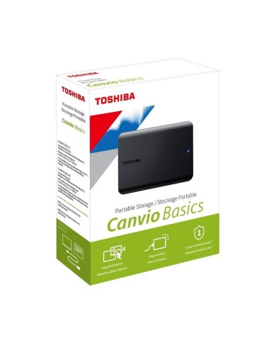 Disco duro portátil Toshiba Canvio Basics 1TB USB 3.0