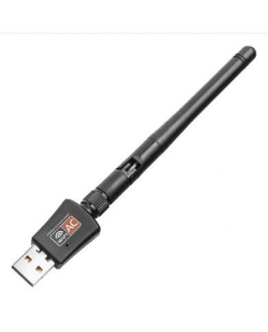 Tarjeta De Red Usb Wifi Dual Banda 2.4 Y 5 Ghz 600mbps