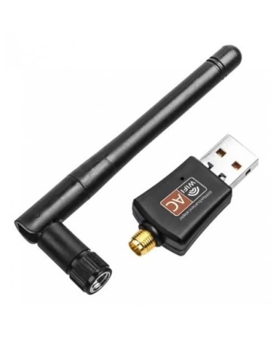 Tarjeta De Red Usb Wifi Dual Banda 2.4 Y 5 Ghz 600mbps