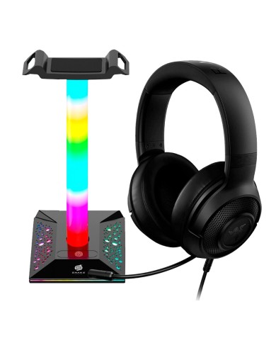 Kit Snake Gamer Soporte Vipera SN390 + Razer Kraken X Lite  PS4 Switch Xbox One PC