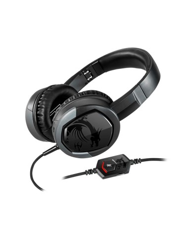 Audífono MSI Inmerse GH30 V2 + Soporte Snake Gamer SN390 RGB