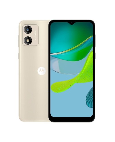 Smartphone Motorola Moto E13, RAM 2GB, 64GB, Android 13 Go, Blanco Crema